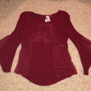 Red long sleeve